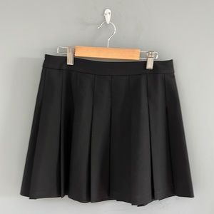 Aritzia Sunday Best Olive Micro Pleated Skirt
